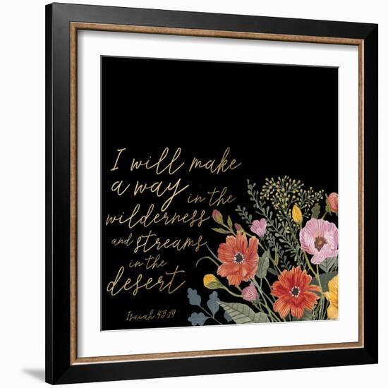 Floral Faith IV-Studio W-Framed Art Print