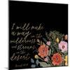 Floral Faith IV-Studio W-Mounted Art Print