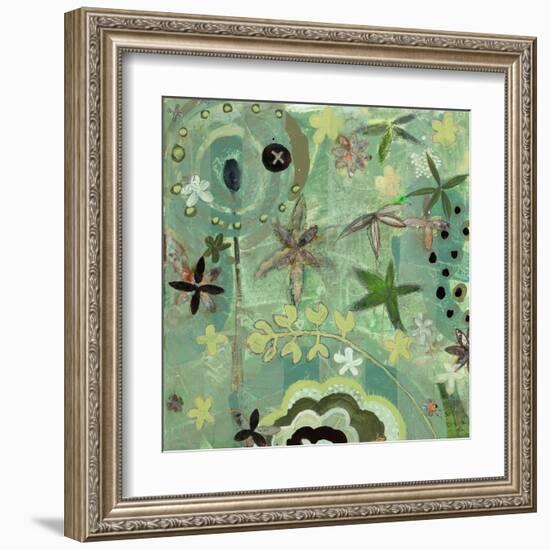 Floral Fantasies 1-Aleah Koury-Framed Art Print