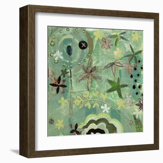 Floral Fantasies 1-Aleah Koury-Framed Art Print