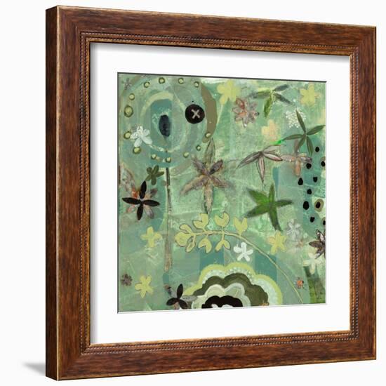 Floral Fantasies 1-Aleah Koury-Framed Art Print