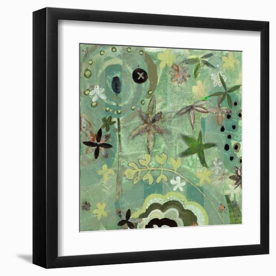 Floral Fantasies 1-Aleah Koury-Framed Art Print