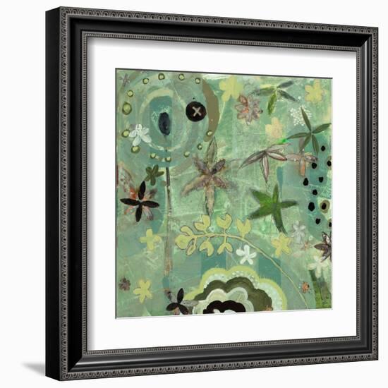 Floral Fantasies 1-Aleah Koury-Framed Art Print