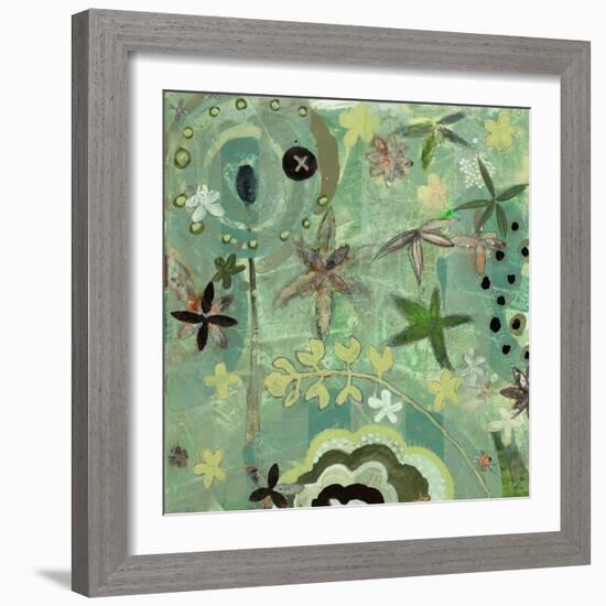 Floral Fantasies 1-Aleah Koury-Framed Art Print