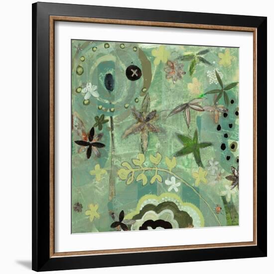 Floral Fantasies 1-Aleah Koury-Framed Art Print