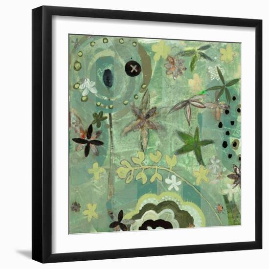 Floral Fantasies 1-Aleah Koury-Framed Art Print