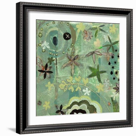 Floral Fantasies 1-Aleah Koury-Framed Art Print