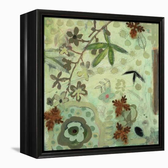 Floral Fantasies 3-Aleah Koury-Framed Stretched Canvas