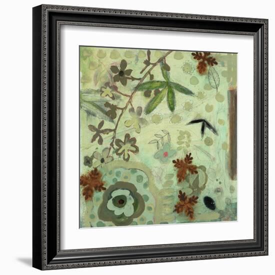 Floral Fantasies 3-Aleah Koury-Framed Art Print