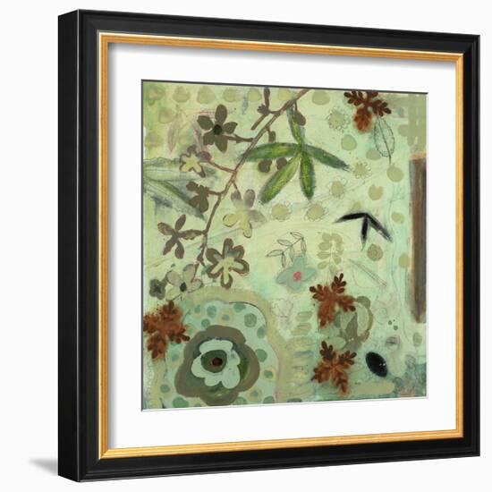 Floral Fantasies 3-Aleah Koury-Framed Art Print