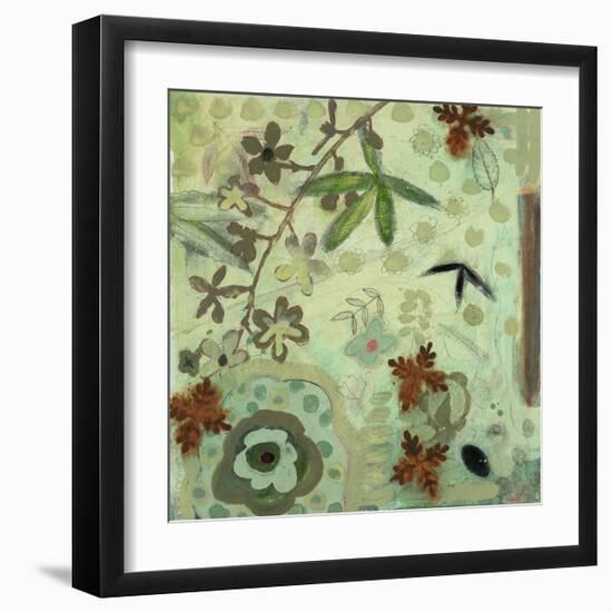 Floral Fantasies 3-Aleah Koury-Framed Art Print