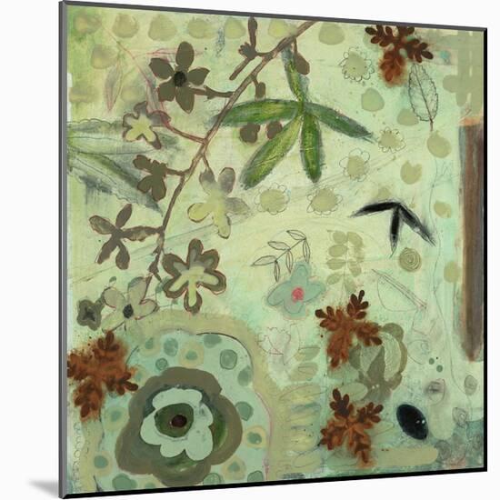 Floral Fantasies 3-Aleah Koury-Mounted Art Print