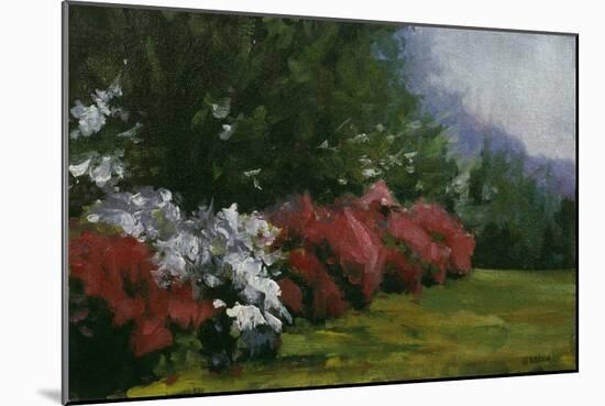 Floral Fantasy-Michael Budden-Mounted Giclee Print