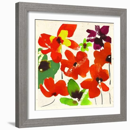 FLORAL FANTASY-Jenny Frean-Framed Giclee Print