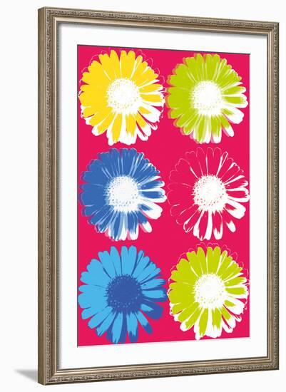 Floral Festival - Bright-Lottie Fontaine-Framed Giclee Print