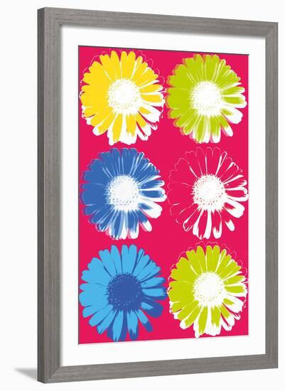 Floral Festival - Bright-Lottie Fontaine-Framed Giclee Print