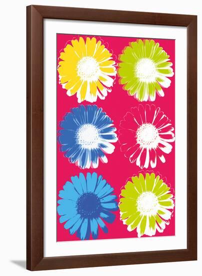 Floral Festival - Bright-Lottie Fontaine-Framed Giclee Print