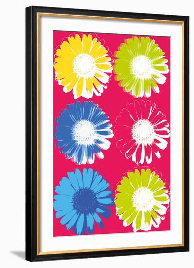 Floral Festival - Bright-Lottie Fontaine-Framed Giclee Print