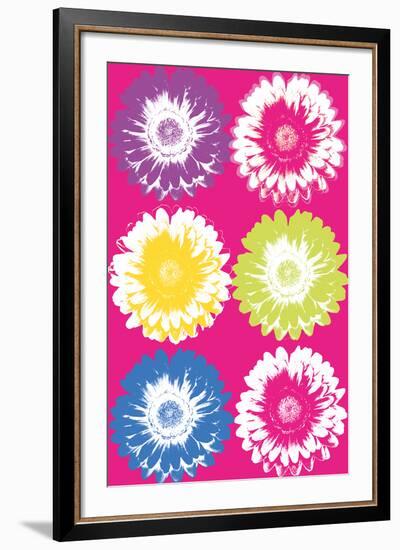 Floral Festival - Pop-Lottie Fontaine-Framed Giclee Print