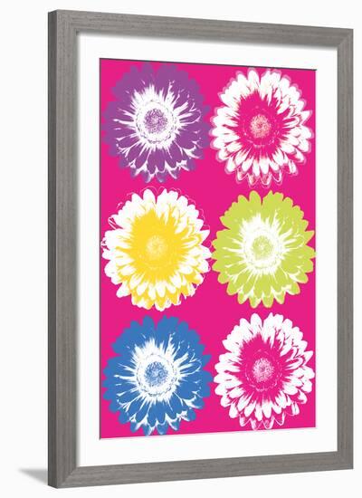 Floral Festival - Pop-Lottie Fontaine-Framed Giclee Print