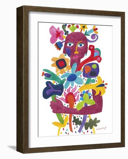 Floral Figurative-Gerry Baptist-Framed Giclee Print