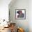 Floral Figure - Glance-Gerry Baptist-Framed Giclee Print displayed on a wall