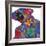 Floral Figure - Glance-Gerry Baptist-Framed Giclee Print