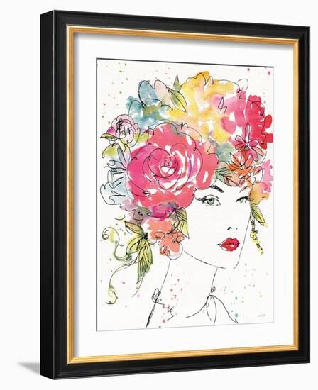 Floral Figures I-Anne Tavoletti-Framed Art Print