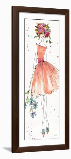 Floral Figures VIII-Anne Tavoletti-Framed Art Print