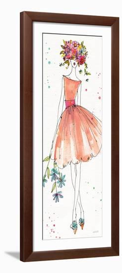 Floral Figures VIII-Anne Tavoletti-Framed Art Print