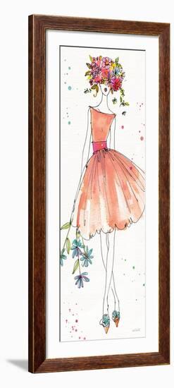 Floral Figures VIII-Anne Tavoletti-Framed Art Print