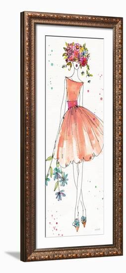 Floral Figures VIII-Anne Tavoletti-Framed Art Print