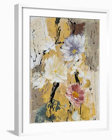 Floral Flair III-Bridges-Framed Giclee Print