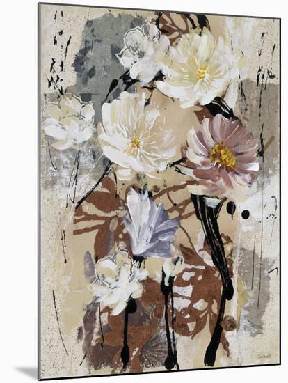 Floral Flair IV-Bridges-Mounted Giclee Print