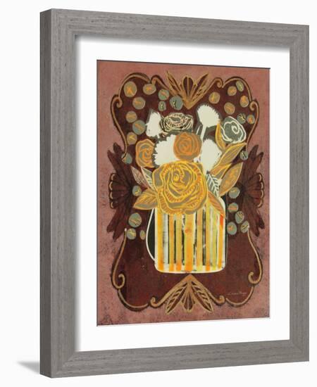 Floral Fling II-Candra Boggs-Framed Art Print