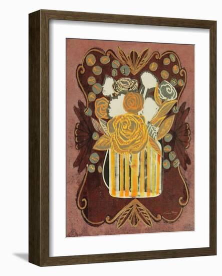 Floral Fling II-Candra Boggs-Framed Art Print