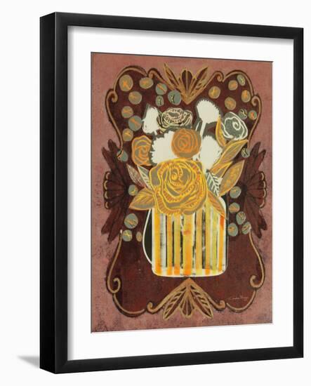 Floral Fling II-Candra Boggs-Framed Art Print