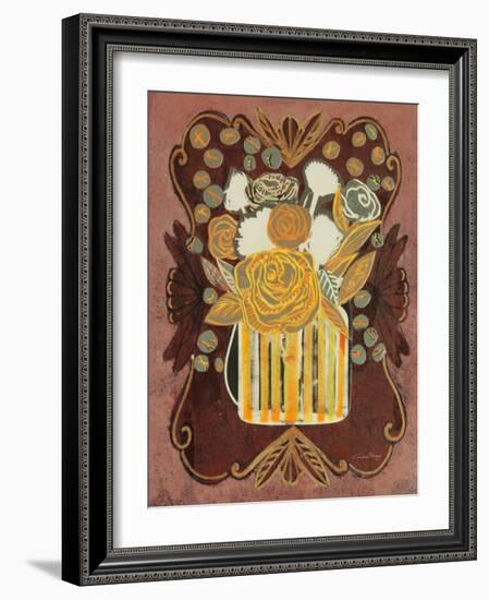 Floral Fling II-Candra Boggs-Framed Art Print