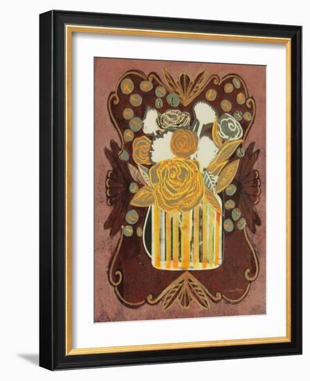 Floral Fling II-Candra Boggs-Framed Art Print