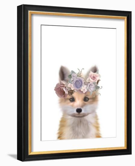 Floral Fox-Leah Straatsma-Framed Art Print