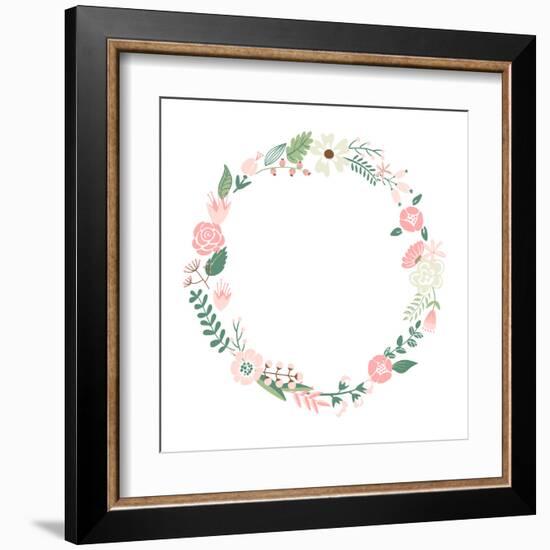 Floral Frame-Alisa Foytik-Framed Art Print