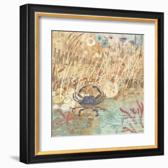 Floral Frenzy Coastal I-Alan Hopfensperger-Framed Art Print