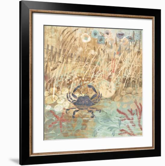 Floral Frenzy Coastal I-Alan Hopfensperger-Framed Art Print