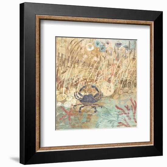 Floral Frenzy Coastal I-Alan Hopfensperger-Framed Art Print