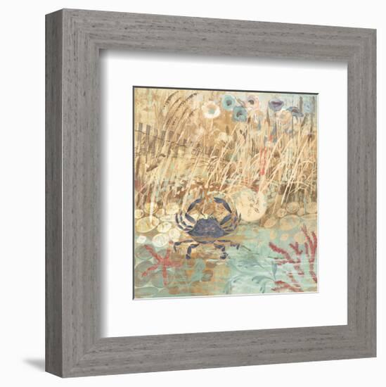 Floral Frenzy Coastal I-Alan Hopfensperger-Framed Art Print