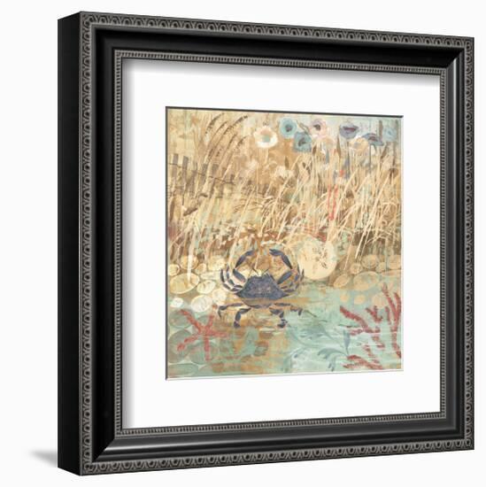 Floral Frenzy Coastal I-Alan Hopfensperger-Framed Art Print