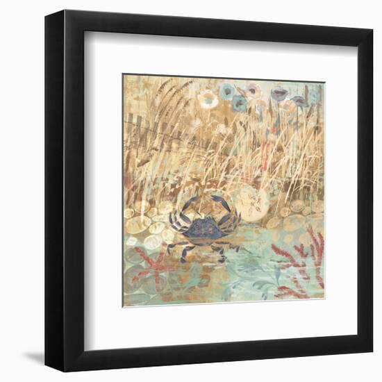 Floral Frenzy Coastal I-Alan Hopfensperger-Framed Art Print