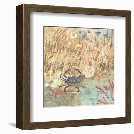 Floral Frenzy Coastal I-Alan Hopfensperger-Framed Art Print