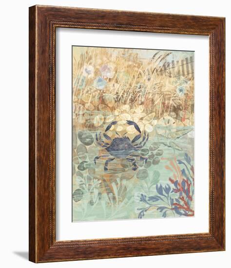 Floral Frenzy Coastal II-Alan Hopfensperger-Framed Art Print