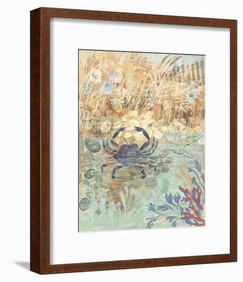 Floral Frenzy Coastal II-Alan Hopfensperger-Framed Art Print